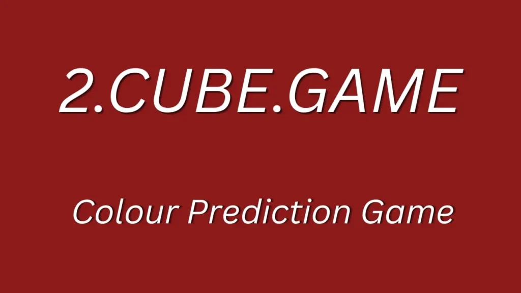 2 Cube Game